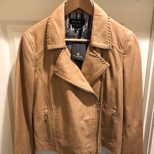 Massimo Dutti Leather Jacket